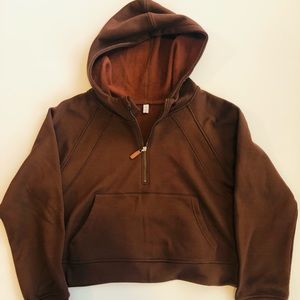 Brown Hoodie Pullover